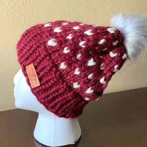 Hand made knitted adult hat